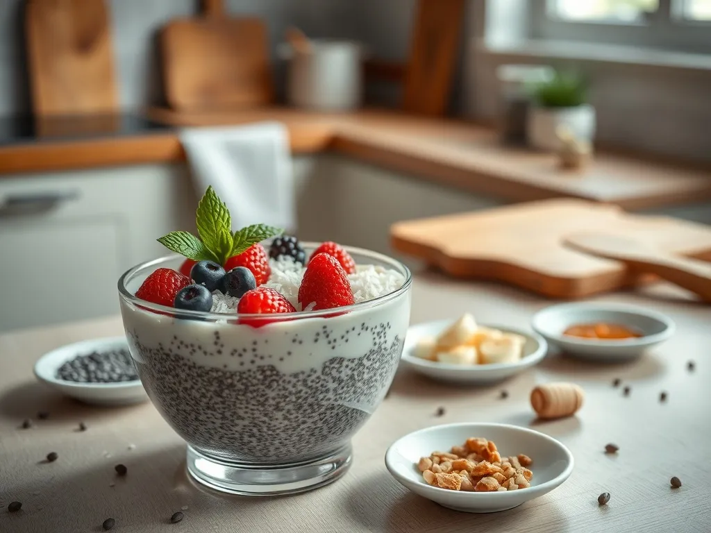 Desery z nasionami chia: pyszne i zdrowe przepisy na każdą okazję